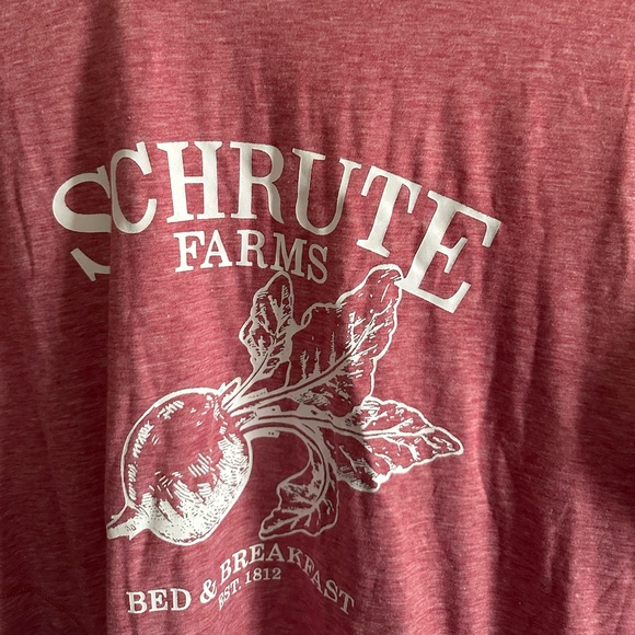 The Office Pink Long Sleeve Top Size M - Picture 2 of 3